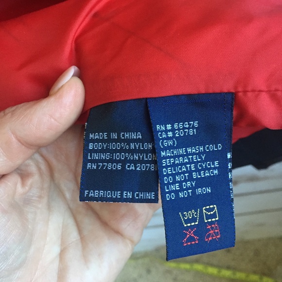 Vintage 90s Tommy Hilfiger Block Windbreaker - Picture 5 of 8